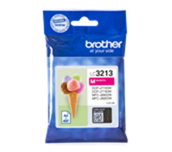 Picture of LC-3213M Sarkana tintes kasete 400lpp (DCP-J572/ 772/ 774, MFC-J491/ 497/ 890/ 895)