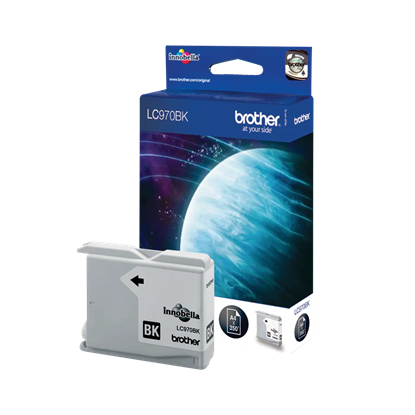 Picture of LC-970BK melna tintes kasete 350 lapām (8,7ml) (DCP-135;150/MFC235;260)