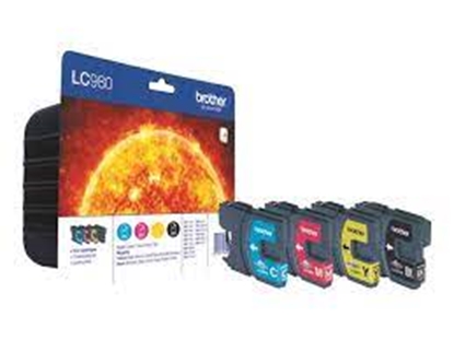 Picture of LC-980VALBP tintes komplekts (DCP-145;165;195/MFC250,290,295)