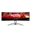 Picture of LCD Monitor|AOC|AG493UCX2|48.8"|Gaming/Curved|Panel VA|5120x1440|32:9|165Hz|Matte|4 ms|Speakers|Swivel|Height adjustable|Tilt|Colour Black|AG493UCX2