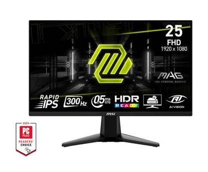 Изображение LCD Monitor|MSI|24.5 "|1920x1080 pixels|Full HD|Native aspect ratio 16:9|LCD|Flat|MAG255XF