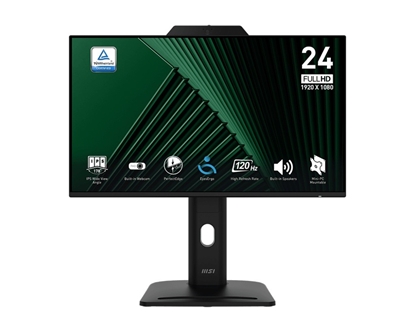 Attēls no LCD Monitor|MSI|PRO MP242PMG|23.8"|Business|Panel IPS|1920x1080|16:9|120 Hz|1 ms|Speakers|PROMP242PMG