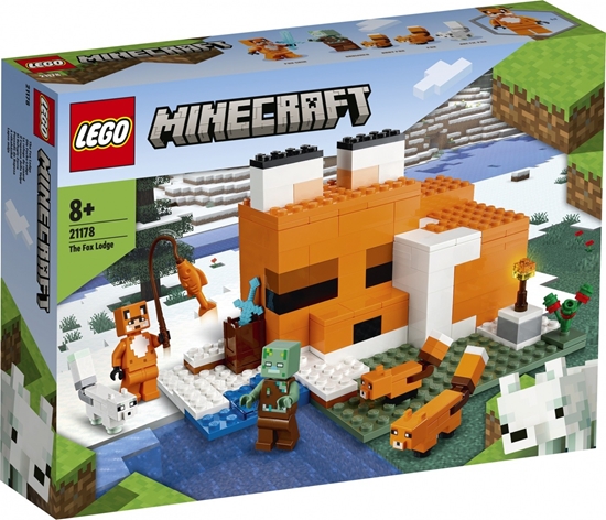Изображение LEGO 21178 Minecraft The Fox Lodge Constructor