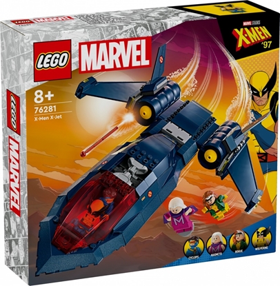Изображение LEGO Bricks Super Heroes 76281 X-Men X-Jet 5702017590318