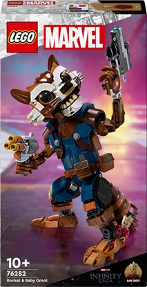 Изображение LEGO Marvel Rocket i May Groot (76282)