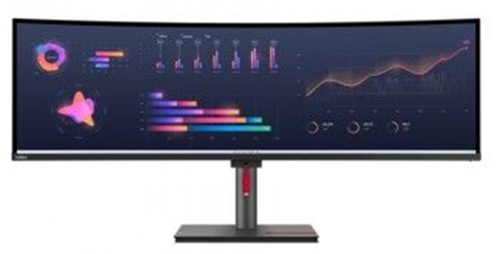 Изображение Lenovo ThinkVision P49w-30 LED display 124.5 cm (49") 5120 x 1440 pixels DQHD Black