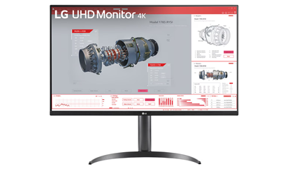 Attēls no LG 32BR55UK-B 32inch 4K VA USB-C 65W