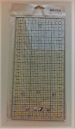 Attēls no Lineāls kviltingam 15 x 30 cm