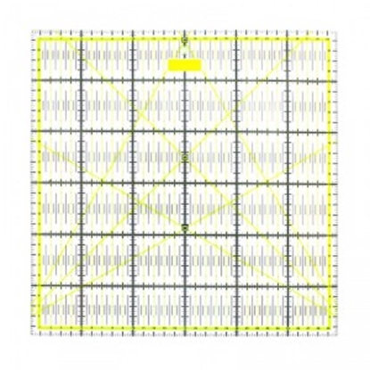 Attēls no Lineāls kviltingam 30x 30 cm