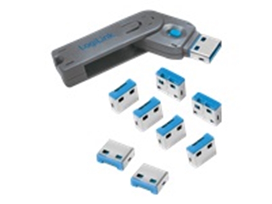 Picture of LOGILINK AU0045 - USB port blocker