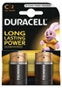 Picture of LR14/C baterijas 1.5V Duracell Alkaline MN1400 iepakojumā 2 gb.