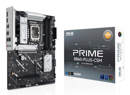 Attēls no Mainboard|ASUS|Intel B860 Express|LGA1851|ATX|Memory DDR5|Memory slots 4|PRIMEB860-PLUS-CSM