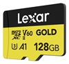 Picture of MEMORY MICRO SDXC 128GB UHS-II/GOLD LMSGOLD128G-BNNNG LEXAR