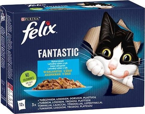 Изображение Nestle FANTASTIC RYBNE SMAKI w galaretce Saszetki 12x85g