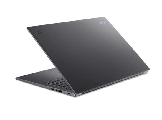 Picture of Notebook|ACER|Aspire|Aspire 16 AI|A16-11M-X4X3|CPU  Qualcomm Snapdragon|X X1-26-100|3000 MHz|16"|1920x1200|RAM 16GB|LPDDR5x|SSD 512GB|Qualcomm Adreno GPU|Integrated|ENG|Card Reader microSD|Windows 11 Home|Steel Grey|1.55 kg|NX.JLNEL.001