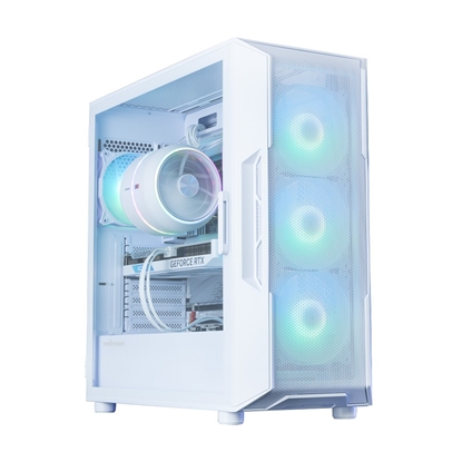 Attēls no Obudowa I3 NEO V2 Mid Tower ARGB fan x4 biała