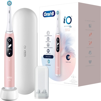 Attēls no Oral-B iO Series 6 Pink Sand + Case                     JAS22