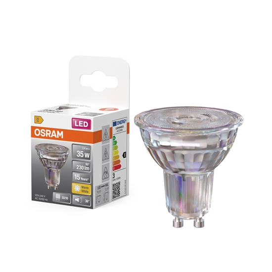 Изображение Osram Parathom Reflector | GU10 | 2.4 W | Warm White