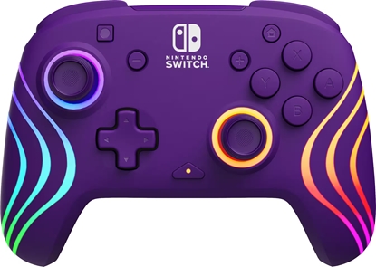 Изображение PDP Afterglow Wave Wireless Controller NS Purple