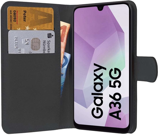 Picture of PEDEA Book Cover Classic für Samsung Galaxy A36/A56 5G schwarz
