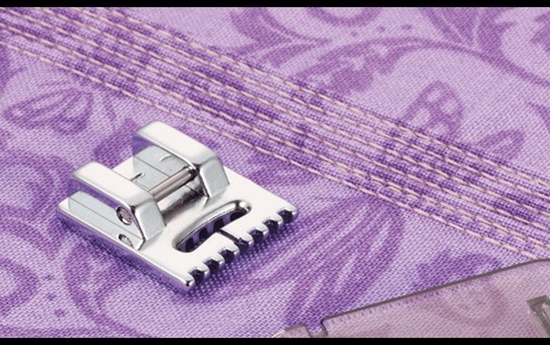 Picture of Pēdiņa 7-zeimīšu šūšanai  F059- 7mm, ar spoles vāciņu