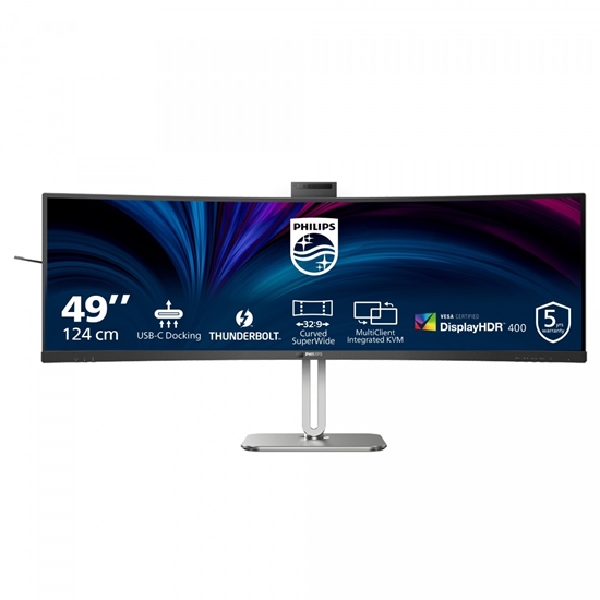 Изображение Philips 49B2U6903CH 49 Inch DQHD Curved Monitor