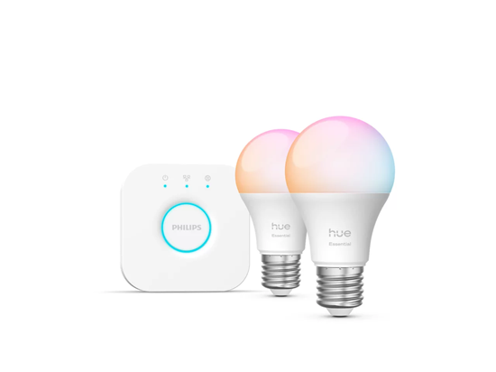 Picture of Philips Hue E WCA 806 A60 E27 2kit EU | E27 | 8 W | 16 million colours, White and colour light