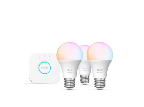 Picture of Philips Hue E WCA 806 A60 E27 3kit EU | E27 | 8 W | 16 million colours, White and colour light