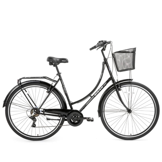 Изображение Pilsētas velosipēds Bisan 28 Paradise melns (M)