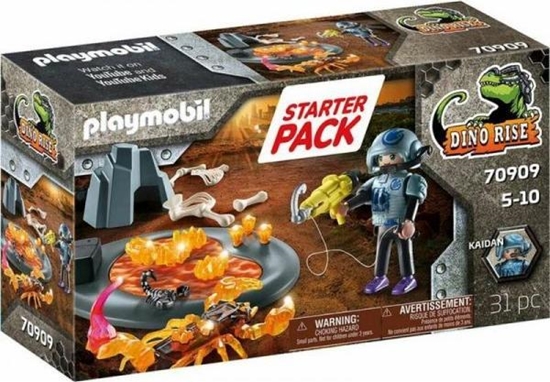 Изображение Playmobil PLAYMOBIL 70909 Starter Pack Fighting the Fire Scorpion, construction toy