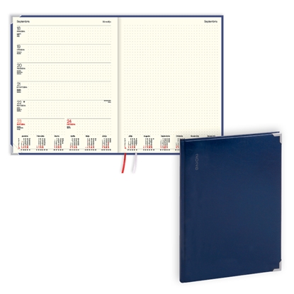 Attēls no Plānotājs 2026.gadam EKO FORTUNE A4, nedēļa, balacron, zils