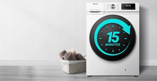 Изображение Pralka Hisense WFQA7014EVJM, washing machine (white)