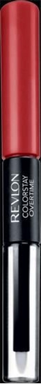 Picture of Revlon Pomadka do ust ColorStay Overtime Liquid Lip Color + Top Coat 280 Stay Currant 2+2ml