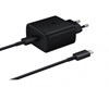 Picture of Samsung EP-TA845EBE + EP-DW767JBE Samsung 45W Travel Charger + USB-C/USB-C Data Cable Black (OOB Bulk)