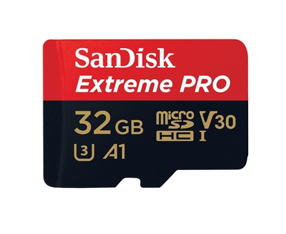 Attēls no SanDisk A1 Extreme Pro microSDHC 32GB