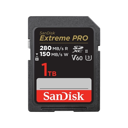 Picture of SanDisk Extreme Pro SDXC     1TB UHS-II C10 U3 V60