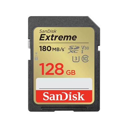 Picture of SanDisk Extreme SDXC 128GB