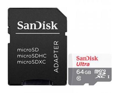 Picture of SanDisk Ultra microSDXC 64GB + Adapter