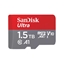 Attēls no SanDisk Ultra microSDXC A1 1,5TB 150MB/s Adapt.SDSQUAC-1T50-GN6MA