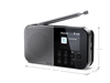Изображение Sharp OSAKA Pocket/Handheld Portable Digital Radio | DR-P520(GY) | Bluetooth