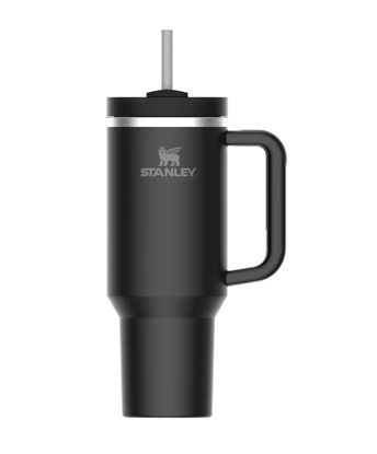 Изображение Stanley Quencher H2.O FlowState Tumbler Thermo mug with straw 1.18L Black