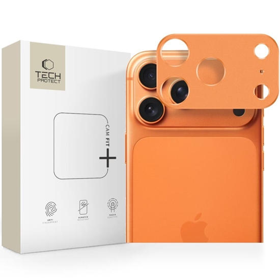 Изображение OSONA APARATU TECH-PROTECT CAMALLOY FIT+ IPHONE 17 PRO MAX COSMIC ORANGE