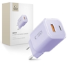 Picture of Tech-Protect Tech-Protect NCM33 PD 33W QC3.0 USB-C / USB-C Wall Charger - Purple