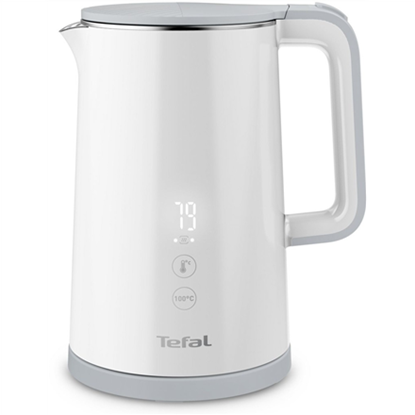 Attēls no TEFAL | Kettle | Sense  KO693110 | Electric | 1800 W | 1.5 L | Double layer | 360° rotational base | White