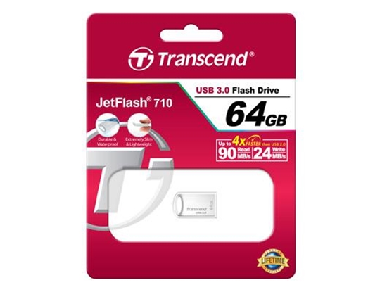 Picture of Transcend JetFlash 710      64GB USB 3.1 Gen 1