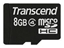 Изображение MEMORY MICRO SDHC 8GB/CLASS4 TS8GUSDC4 TRANSCEND