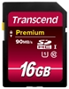 Изображение Transcend SDHC              16GB Class 10 UHS-I 400x Premium
