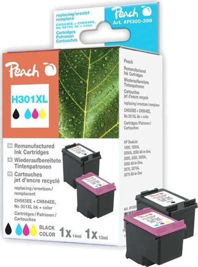 Изображение Tusz Peach Druckkopf Peach SparPack HP No. 301XL Comp. - PI300-399