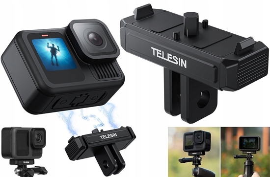 Picture of Uchwyt Adapter Magnetyczna Szybkozczka Telesin Akcesoria do GoPro Hero 13 / S7-JBK-08-TGP