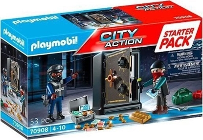 Изображение Zestaw City Action 70908 Starter Pack Włamanie do sejfu